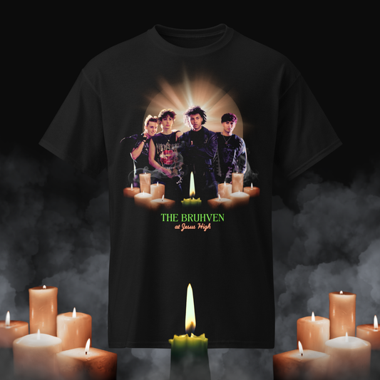 The Bruhven at Jesus High - Poster Graphic Tee